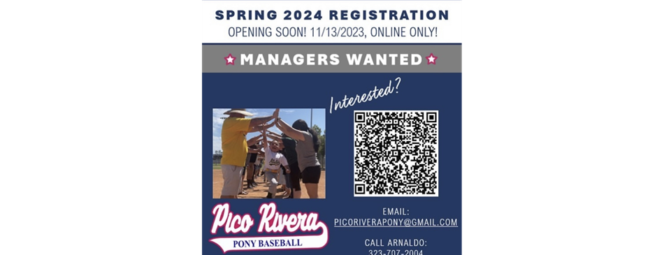 Managers Wanted 