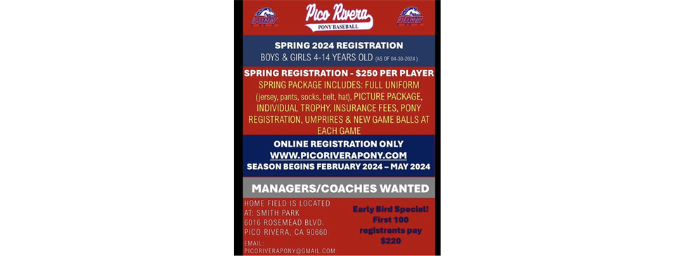 Spring 2024 Season 